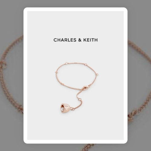  BRACELET CHARLES&KEITH ROSE BELL 