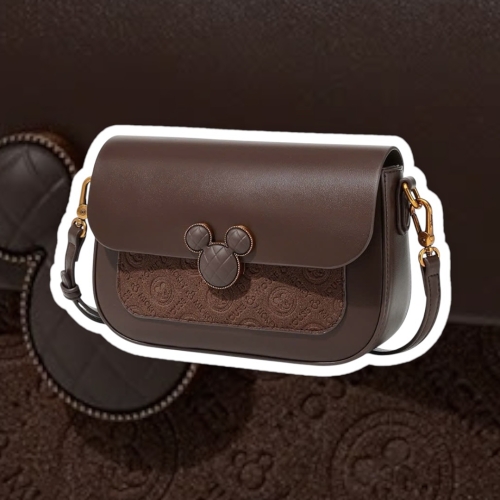 TÚI DA DISNEY SQUARE CROSSBODY MICKEY MOUSE BROWN