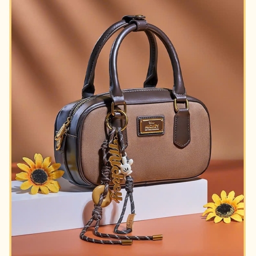  HANDBAG MICKEY MOUSE BROWN 