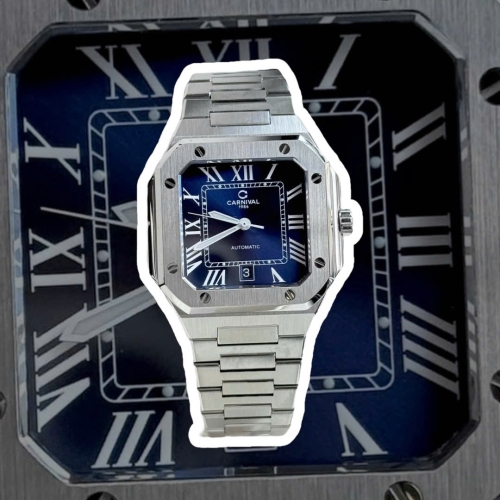 CARNIVAL 8169G CUBITUS SILVER BLUE FACE