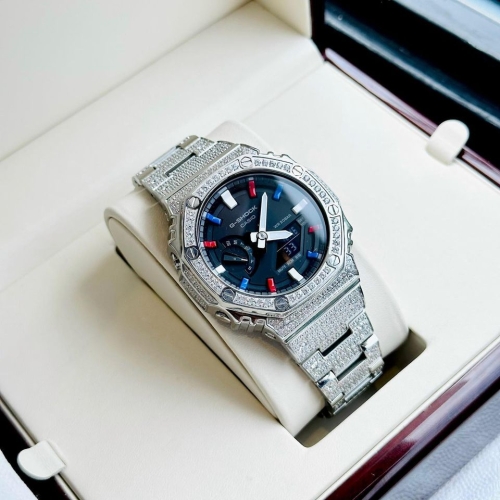 G-SHOCK GA-2100 CUSTOM PEPSI DIAMOND