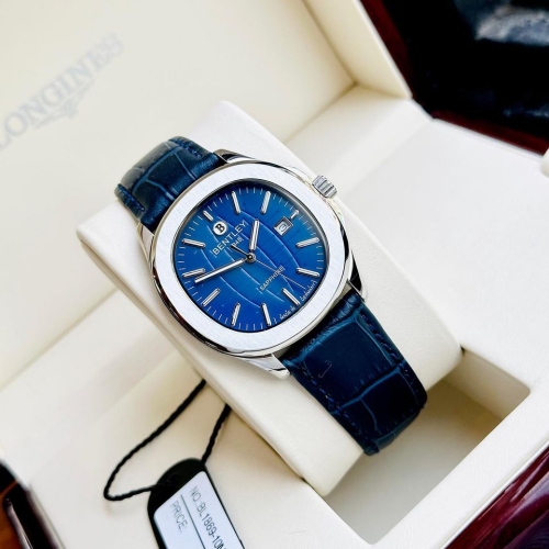 BENTLEY BL1689 NAVY LEATHER NAVY FACE - WOMAN