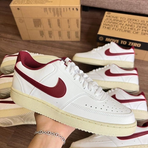 NIKE COURT VISION WHITE RED GOLD