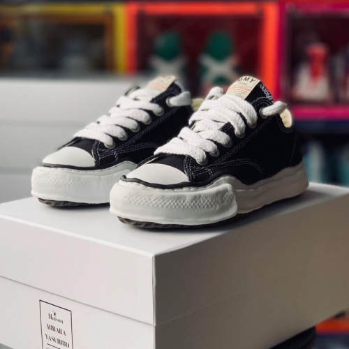 MIHARA YASUHIRO PETERSON OG SOLE CANVAS LOW