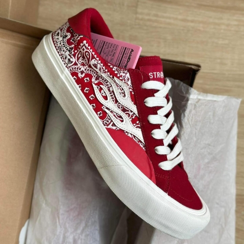 STRAYE LOGAN BANDANA RED & BEIGE