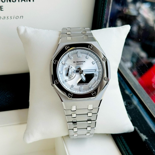 G-SHOCK GA-2100 CUSTOM FULL THÉP BÓNG