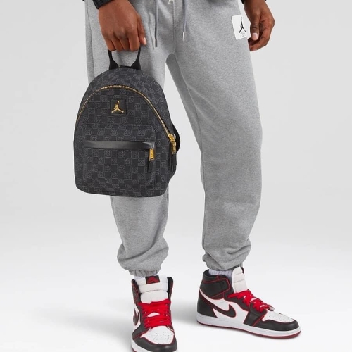 BACKPACK JORDAN MONOGRAM BLACK MNI 