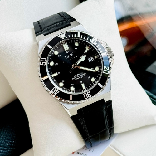 I&W Carnival Submariner 726G Black Leather 