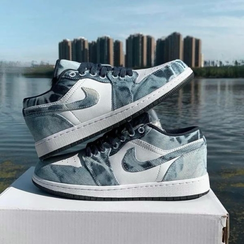 Jordan 1 Low Washed Denim
