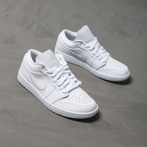 Jordan 1 Low All White