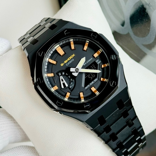 G-SHOCK GA2100 CUSTOM ORANGE BLACK 