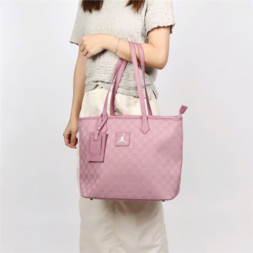 Jordan Monogram Tote Bag Pink