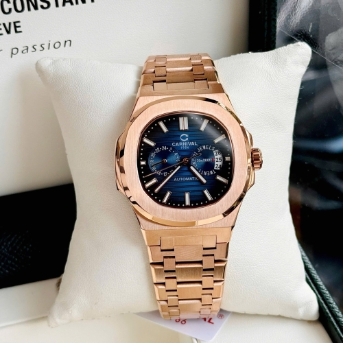 CARNIVAL 8158G ROSE BLUE LEATHER 