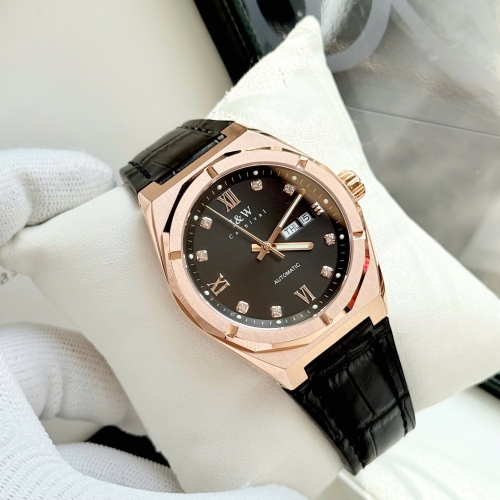 Carnival IW 751G Leather Black Rose Diamond