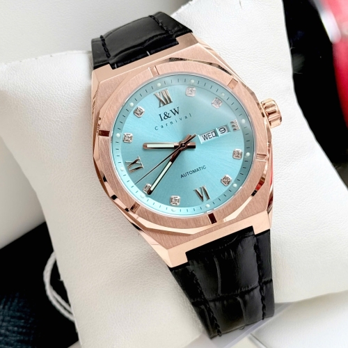 Carnival IW 751G Leather Black Mint Diamond 