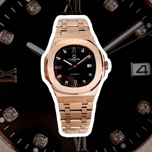 CARNIVAL 8160G ROSE BLACK FACE