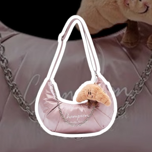 CHAMPION CROISSANT BAG PINK