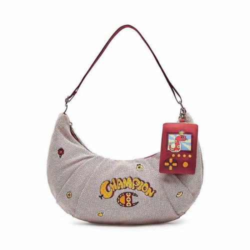 CHAMPION HANDBAG YEAR OF THE SNAKE RED WHITE