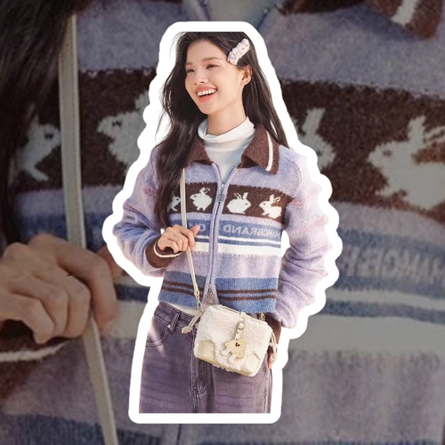 SEMIR DESSERT BUCKET BAG WINTER FUR CREAM