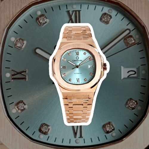 CARNIVAL 8160G ROSE TIFFANY FACE