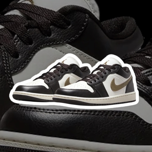 NIKE AIR JORDAN 1 LOW WMMS SHADOW BROWN 