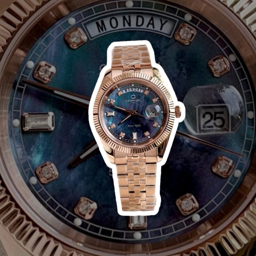 CARNIVAL 8190G ROSE MOP ĐEN XÀ CỪ FACE 