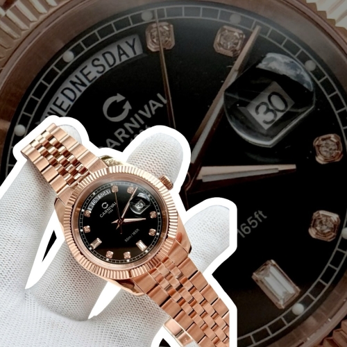 CARNIVAL 8190G ROSE BLACK FACE