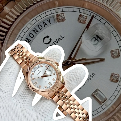 CARNIVAL 8190G ROSE WHITE FACE