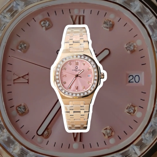 CARNIVAL 8160L2 ROSE DIAMOND PINK FACE