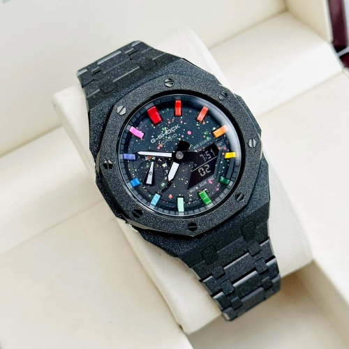 G-SHOCK GA-2100 CUSTOM BLACK PHUN CÁT