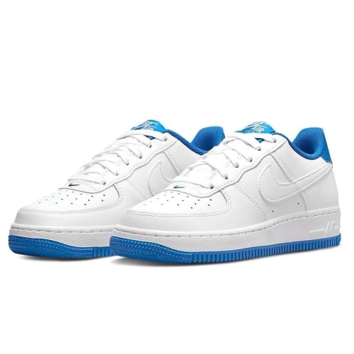 NIKE AIR FORCE 1 BLUE WHITE (1)