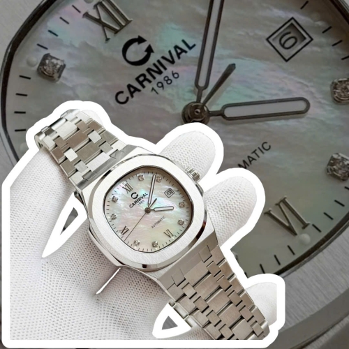 CARNIVAL 8160G MOP SILVER WHITE XÀ CỪ