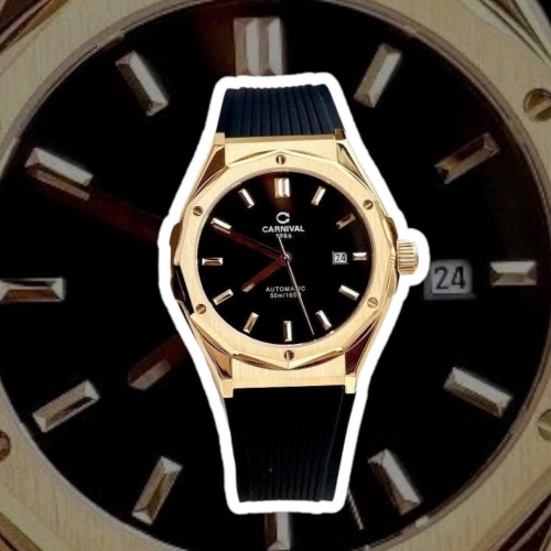 CARNIVAL 8168G GOLD CAO SU BLACK  FACE