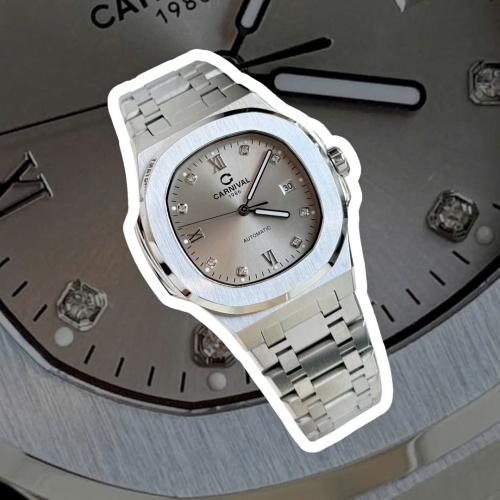 CARNIVAL 8160L SILVER DIAMOND GREY FACE WOMEN