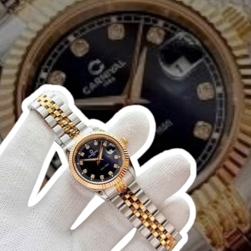 CARNIVAL 8131L DIAMOND DEMI GOLD BLACK WOMEN 