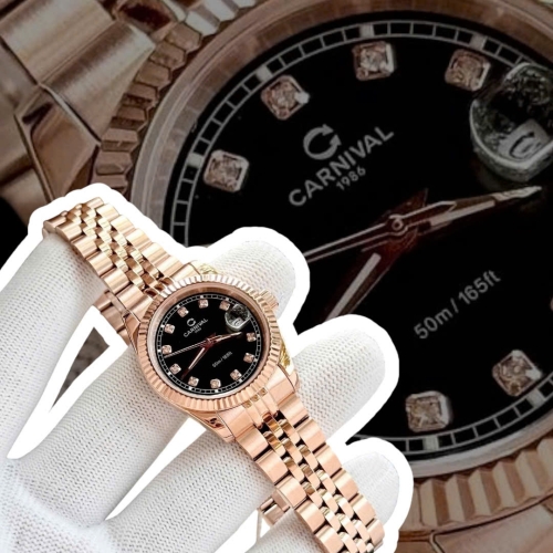 CARNIVAL 8131L DIAMOND ROSE BLACK WOMEN 