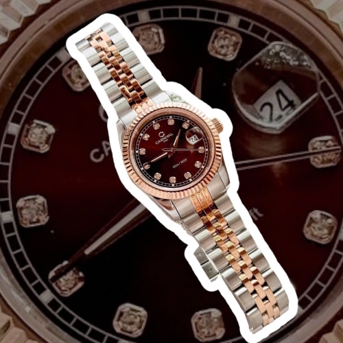 CARNIVAL 8131L DIAMOND DEMI ROSE CHOCOLATE  WOMEN