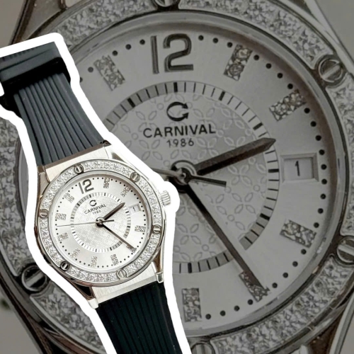 CARNIVAL 8173L2 SILVER WHITE