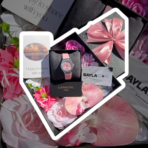 HỘP QUÀ HOA HỒNG - HÌNH VUÔNG 