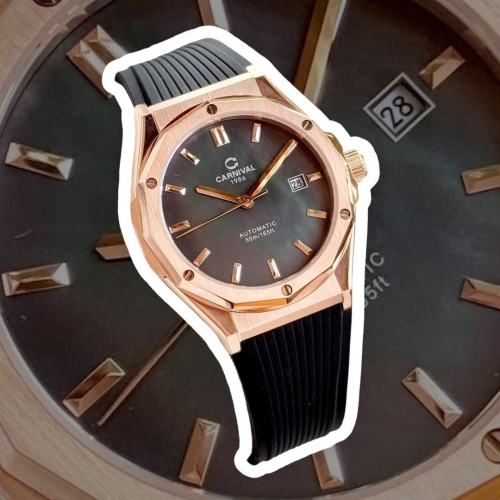 CARNIVAL 8168G ROSE CAO SU BLACK MOP FACE