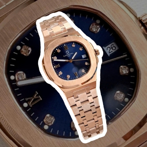 CARNIVAL 8160L ROSE DIAMOND BLUE FACE WOMEN