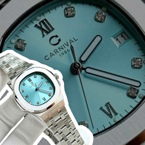 CARNIVAL 8160L DIAMOND SILVER TIFFANY WOMEN 