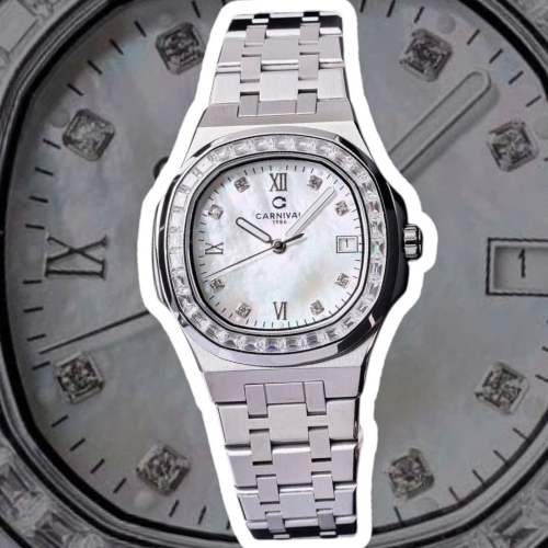 CARNIVAL 8160L2 SILVER DIAMOND MOP XÀ CỪ TRẮNG FACE