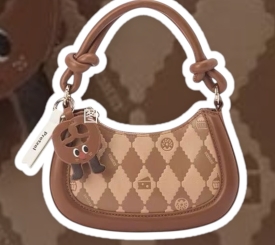 SEMIR DESSERT BAG CROSSBODY BROWN CHOCOLATE