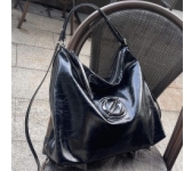  BAG JELLY TOYBOY BLACK LEATHER 