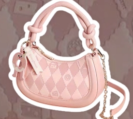SEMIR DESSERT BAG CROSSBODY PINK 