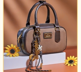  HANDBAG MICKEY MOUSE BROWN 