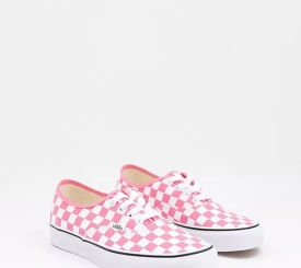 VANS AUTHENTIC CHECKER PINK