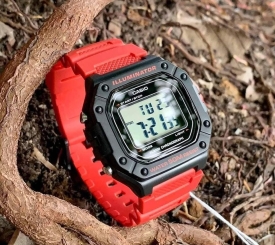 CASIO W-218H-4B2VDF RED