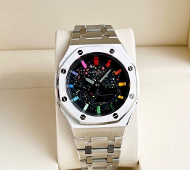 G-SHOCK GA2100 CUSTOM BẠC GALAXY 